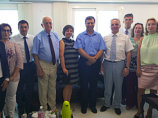 picture 1 Meeting of Russian State Universities’ delegation, members of RACUS group, with authorities of University of Sousse and University of Carthage (Republic of Tunisia)