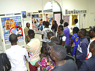 picture 4 RACUS organization’s educational exhibition ‘Study in Russia – 2015’, held in Brazzaville and Pointe-Noire, Congo