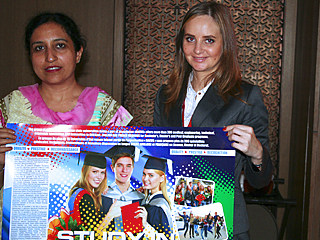 picture 1 Participation of RACUS organization in the international educational exhibition “WEBA” in Delhi, India