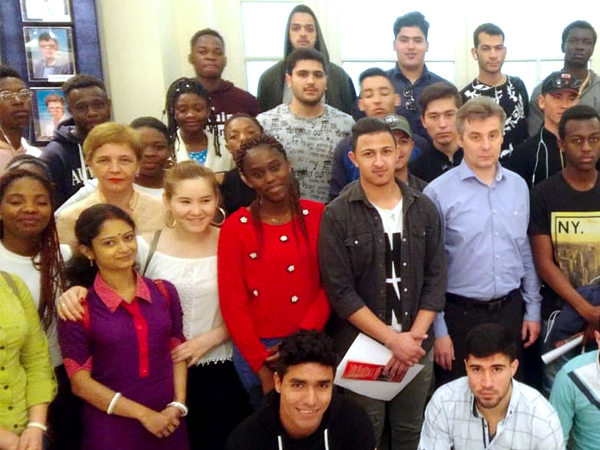 image 1 Le seminaire des portes ouvertes pour les étudiants étrangers de la Faculté préparatoire de l’Université d’État d’agronomie de Saratov