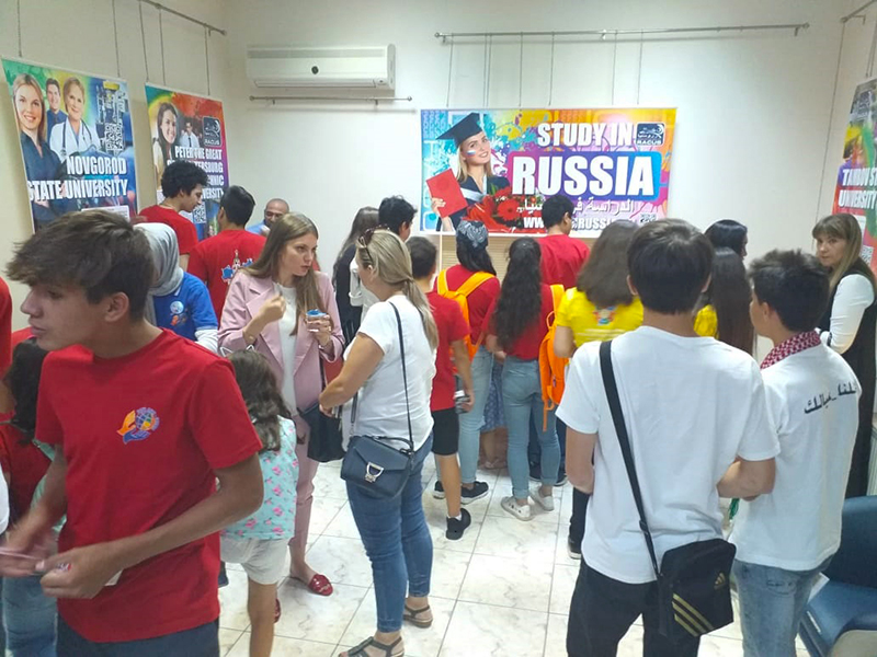 image 5 Organisation RACUS a organisé le salon éducatif « Étudier en Russie — 2019 » au Centre russe pour la science et la culture à Amman (Royaume de Jordanie)