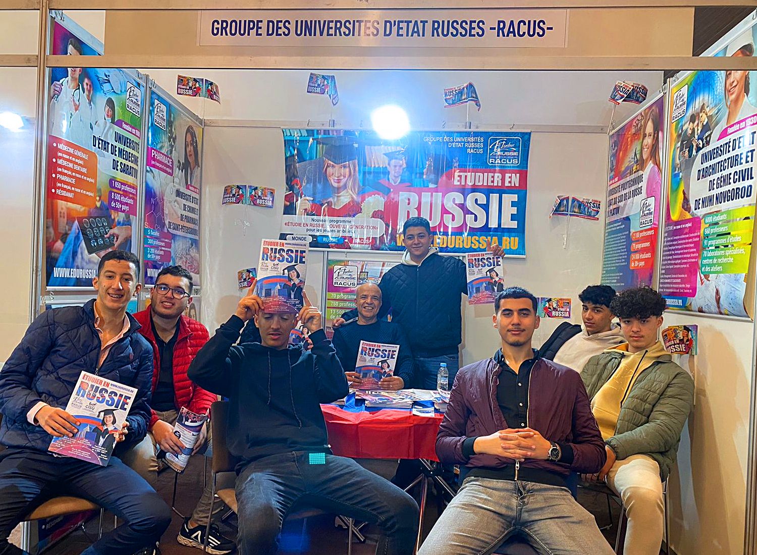  11 The Education in Russia brand is on the wave of its popularity in Morocco. New education exhibitions (Nador and Rabat)