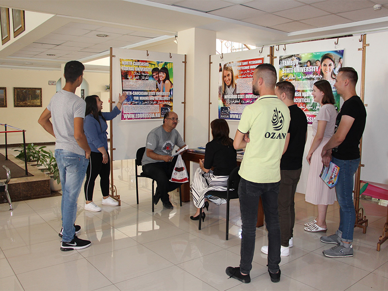 picture 2 Joint educational exhibition of RACUS organization»Study in Russia – 2019” (Bethlehem, Palestinian Autonomy)