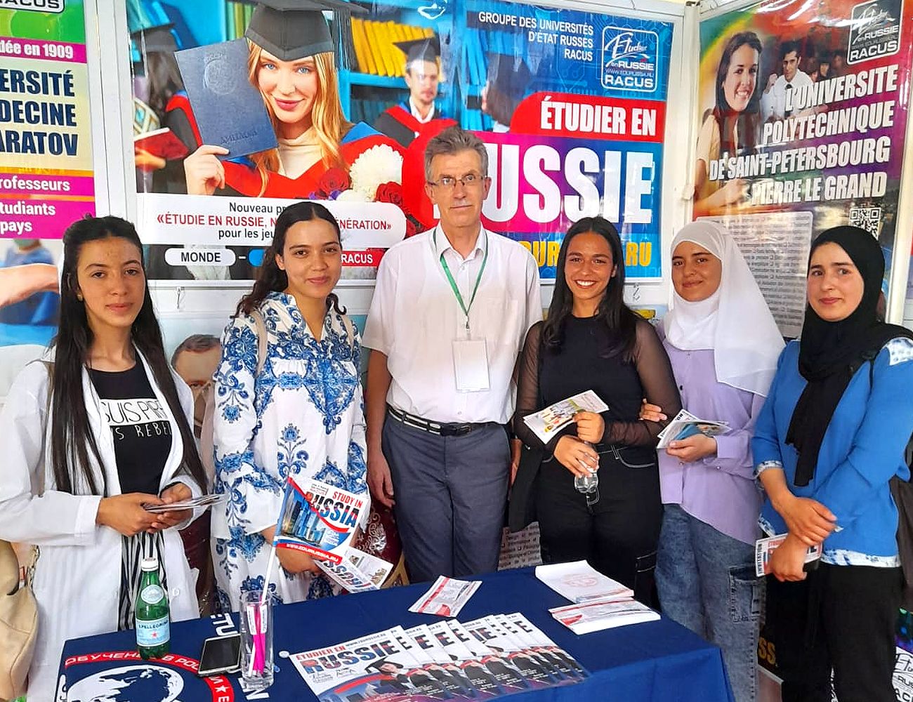 On April 27, 2023, the group of Russian state universities RACUS, in cooperation with the general representative office of the RACUS organization in Morocco, ARESMA Agency, presented Russian higher education at the 15th School, University, and Professional Information and Guidance Forum "SEFROU 2023". The exhibition was held at the Dar Ashabab Tariq Ibn Ziad indoor sports hall and caused a great stir among the residents of the "Little Jerusalem of Morocco", as the city of Sefrou is sometimes called.