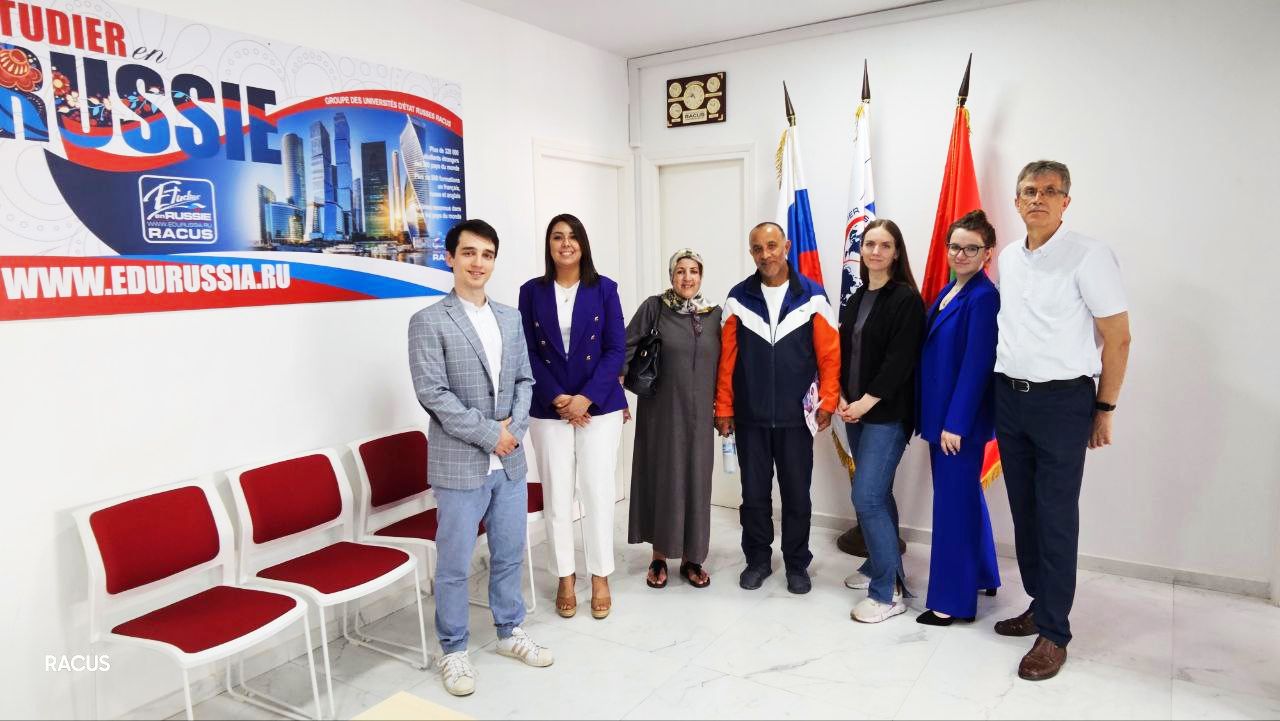 image 1 « Journees portes ouvertes de l'enseignement supérieur russe » se sont tenues au siège de RACUS a Rabat, au Maroc, du 2 au 3 mai 2023