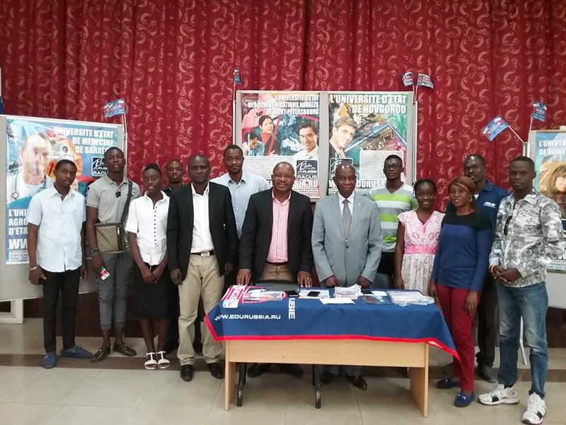 image 4 Avantages de l'enseignement supérieur russe ont été présentés au salon « Étudier en Russie — 2019» aux candidats de la République du Congo