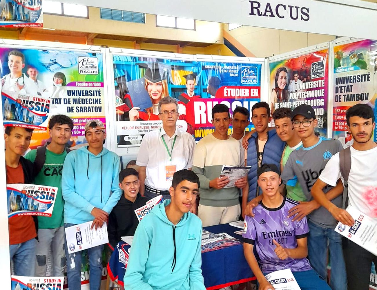 picture 2 The marathon continues in the Kingdom of Morocco: education exhibition in Sefrou