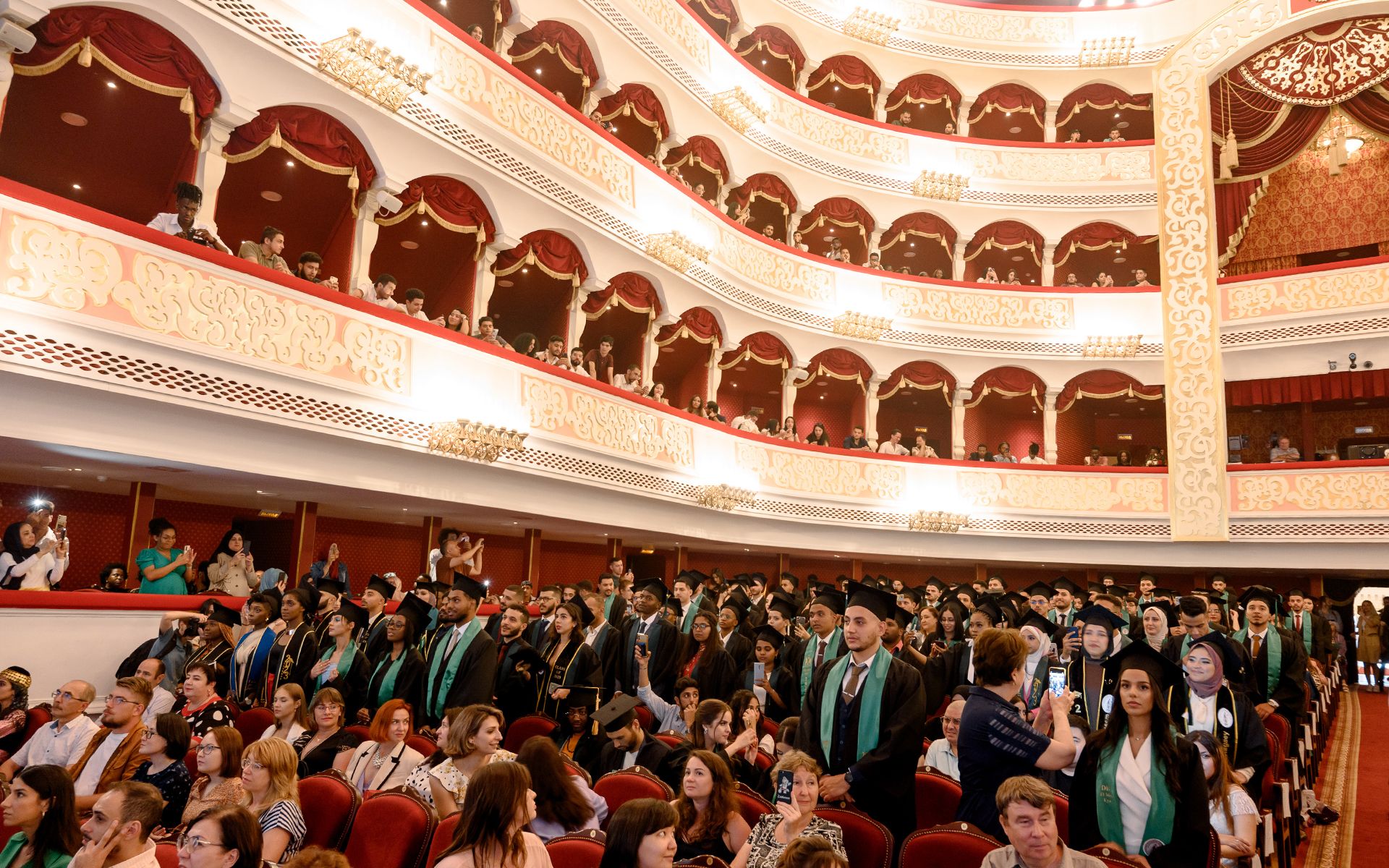 picture 2 The whole city was celebrating: 308 foreign students of Astrakhan State Medical University received diplomas of higher medical education