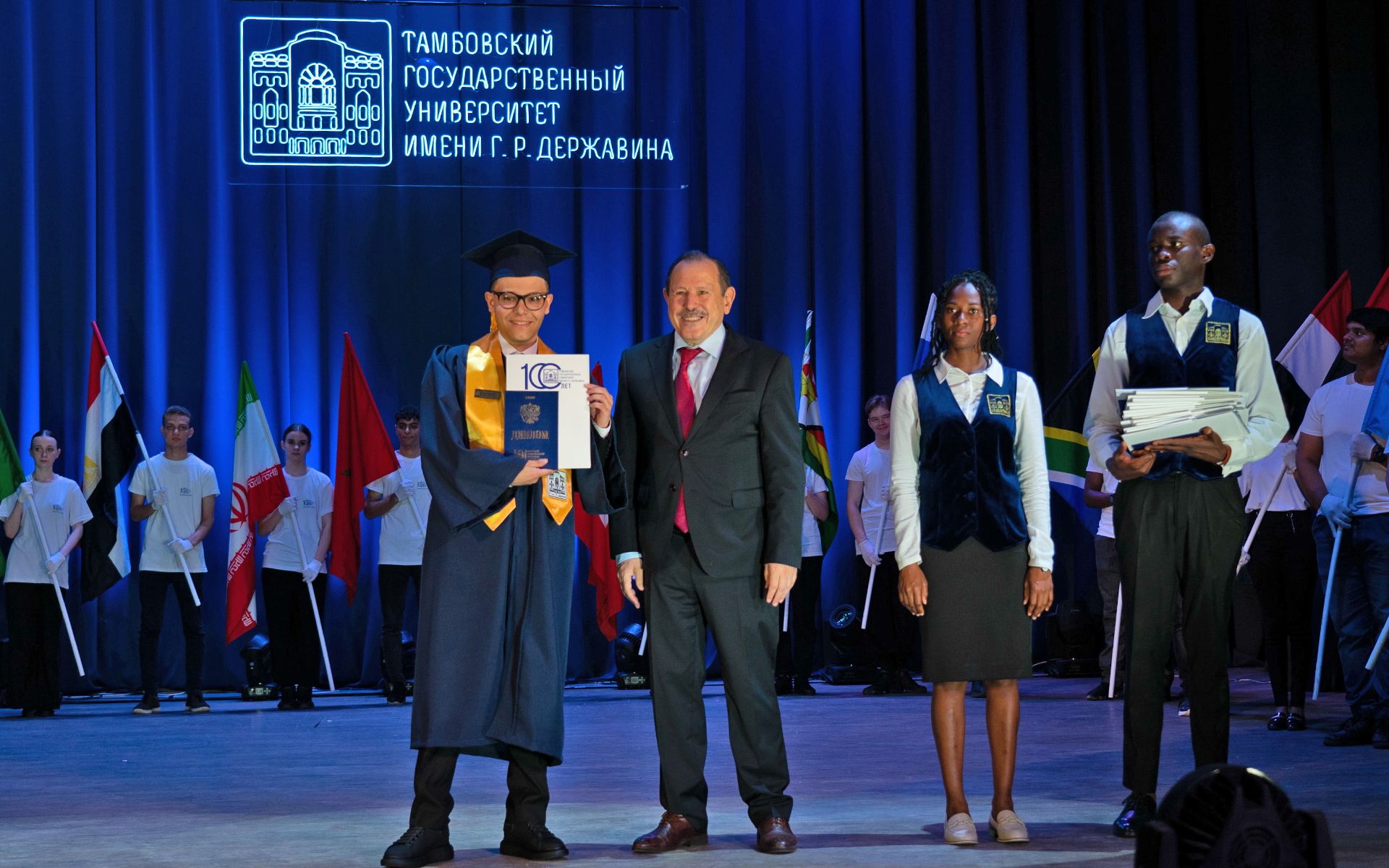 picture 3 Graduation ceremony of Tambov State University: 427 foreign students from 28 countries received their higher education diplomas