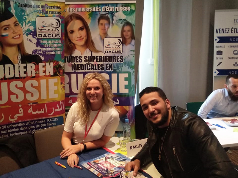 image 2 Organisation RACUS a participé au salon international de l’éducation a Sétif (Algérie)