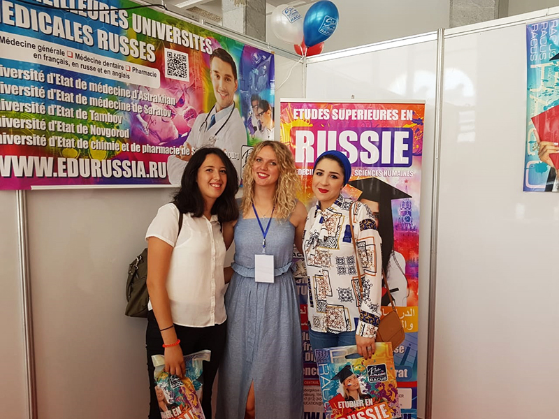 image 3 Organisation RACUS a organisé le salon de formation « Étudier en Russie — 2019 »  et a participé aux salons de formation internationaux en Algérie