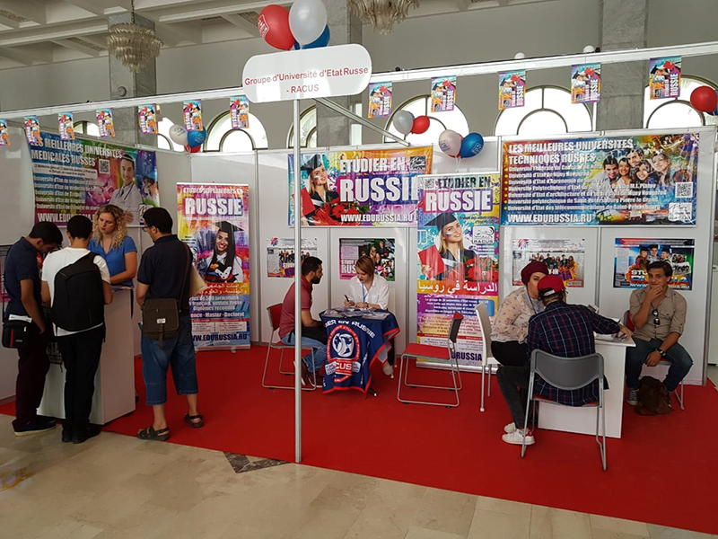 image 2 Organisation RACUS a organisé le salon de formation « Étudier en Russie — 2019 »  et a participé aux salons de formation internationaux en Algérie