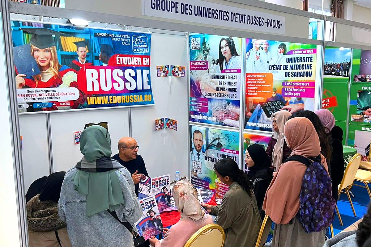 image 3 Jeunes marocains choisissent la Russie comme le pays d’études : les expositions éducatives ont eu lieu a Marrakech et a Tétouan le 3 et 4 mars 2023