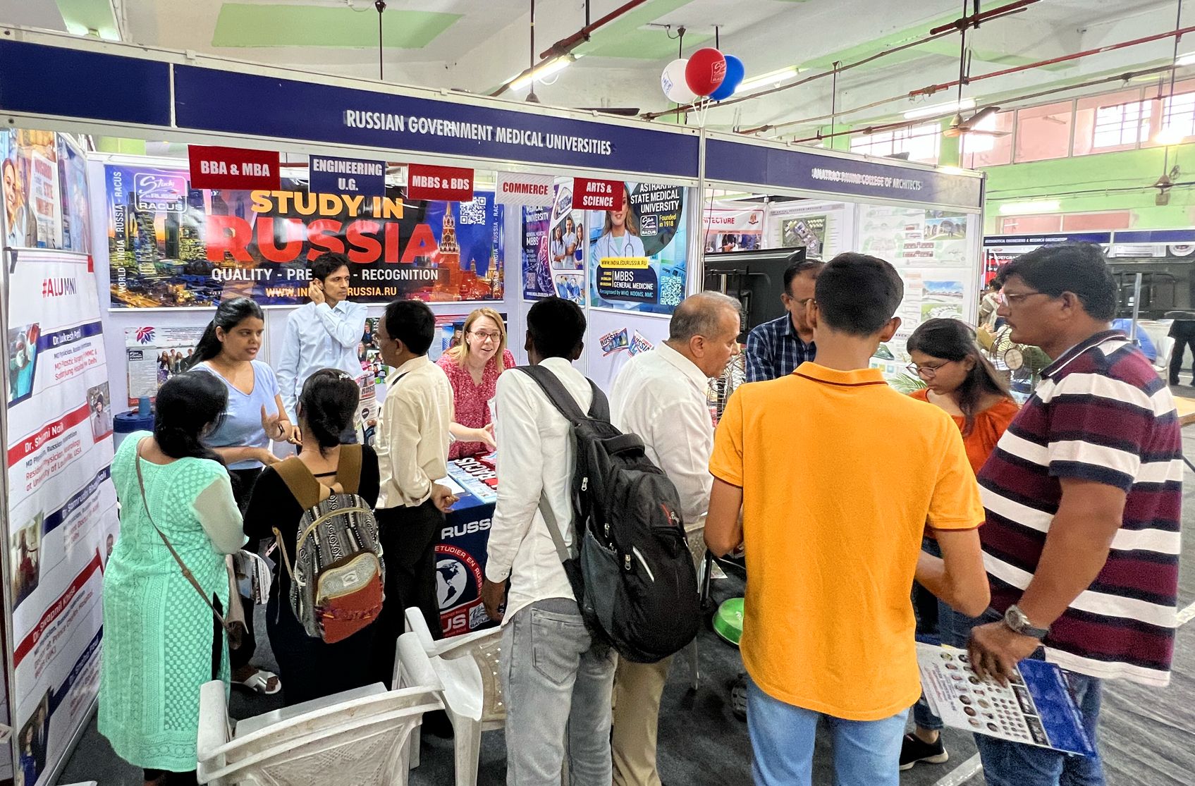 picture 3 In Pune (India), group of Russian state universities presents Russian higher medical education at»Sakal Vidya Expo - 202» international education exhibition