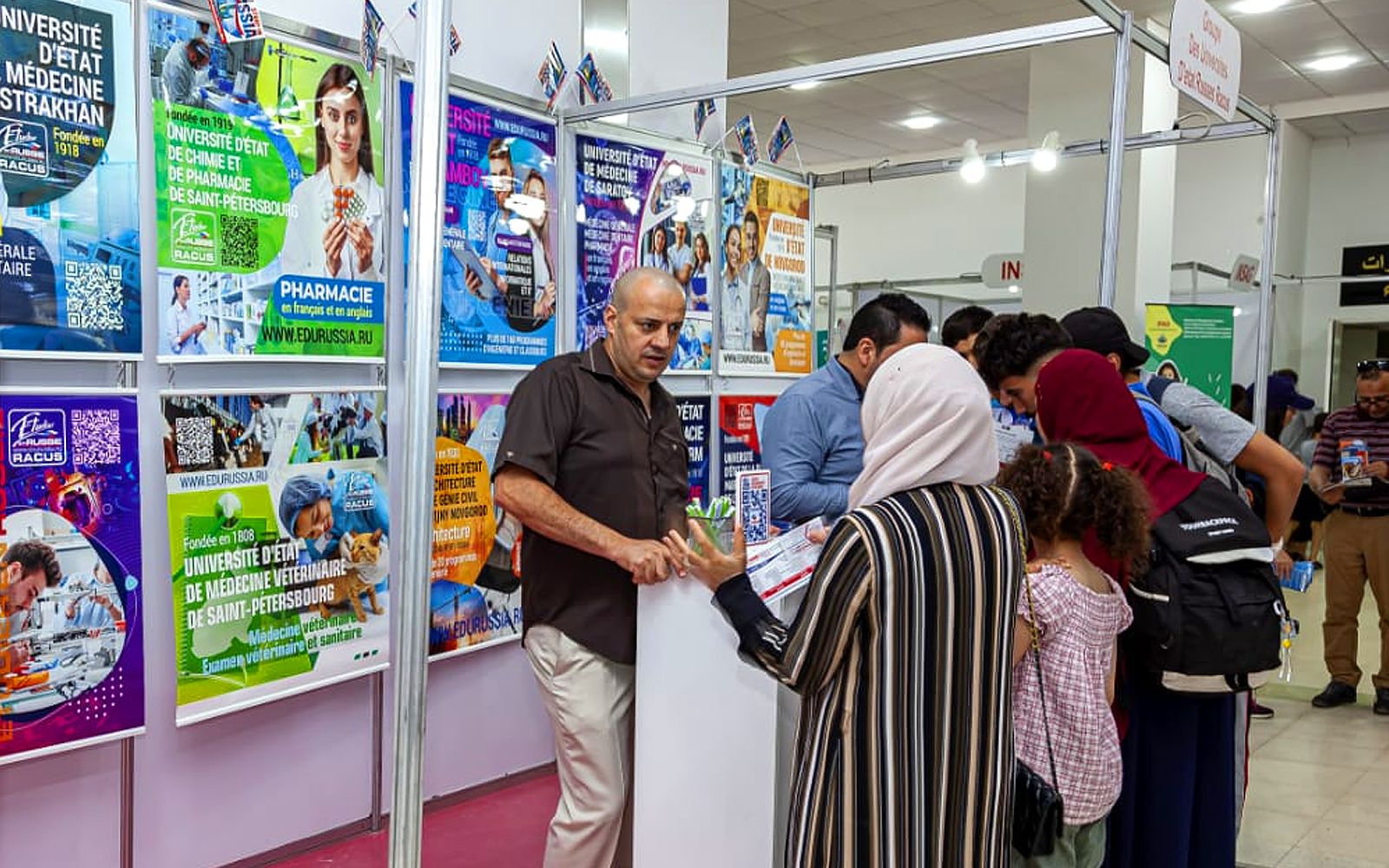 picture 3 Group of Russian state universities RACUS presented Russian higher education at an international education exhibition in Algiers (Algeria)