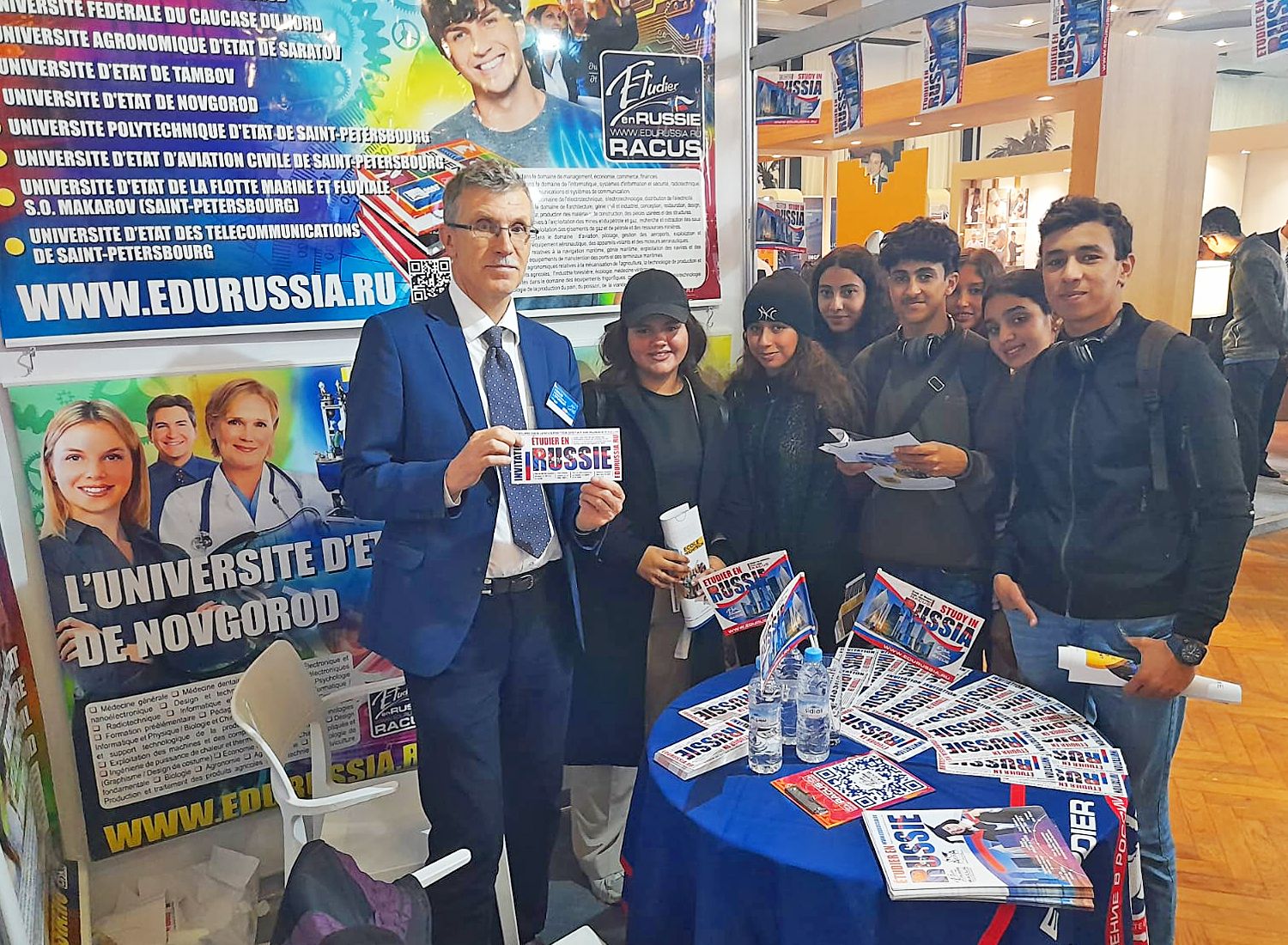  3 The Education in Russia brand is on the wave of its popularity in Morocco. New education exhibitions (Nador and Rabat)