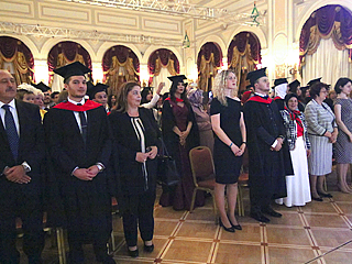 image 1 Cérémonie solennelle de remise des diplômes aux étudiants étrangers de l’Académie d’État de chimie et de pharmacie de Saint-Pétersbourg