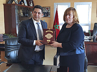 picture 1 Signing of the Cooperation Agreement between Peter the Great Saint-Petersburg Polytech-nic University and Mohammed V University in Rabat (Kingdom of Morocco) with the support of RACUS organization and Rossotrudnichestvo representative in Morocco