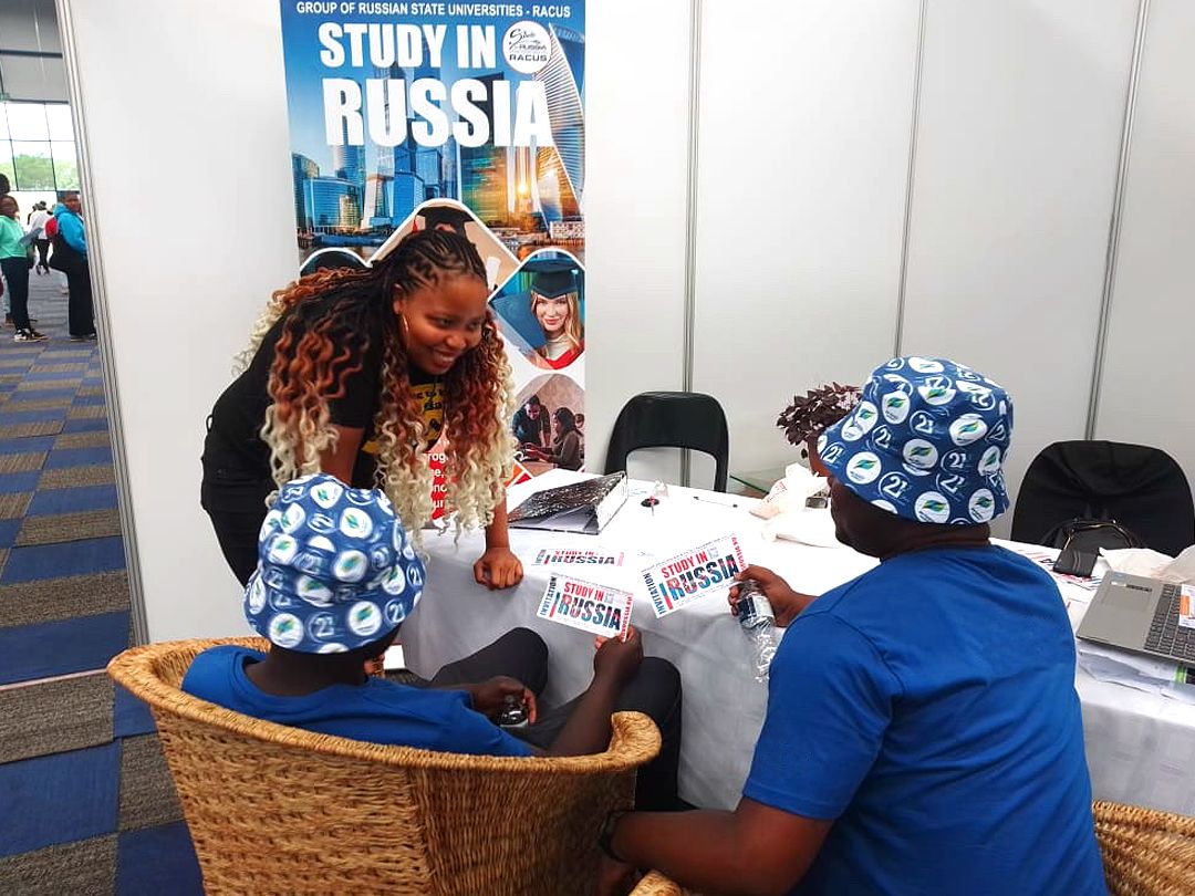 image 4 Groupe des universités d’État russes RACUS a participé a l’exposition éducative internationale « Botswana Human Resource Development Skills Fair and Career Clinics — 2023 »