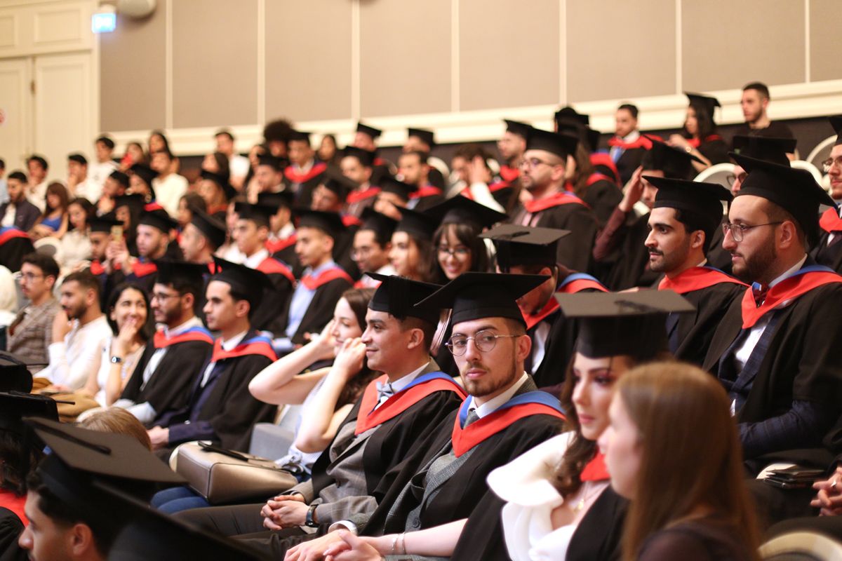 Dear graduates, you did it! Your family, your country, and of course Russia are proud of you. It is important to note that many of today's graduates come from families which have been studying at the University for generations. This is a direct evidence of the highest level of education and love for their alma mater.