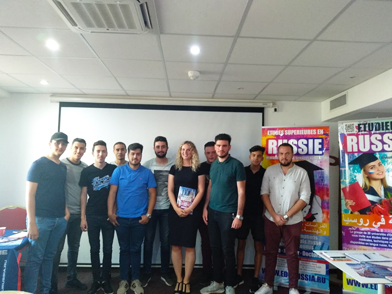 image 1 Organisation RACUS a organisé le salon de formation « Étudier en Russie — 2019 »  et a participé aux salons de formation internationaux en Algérie