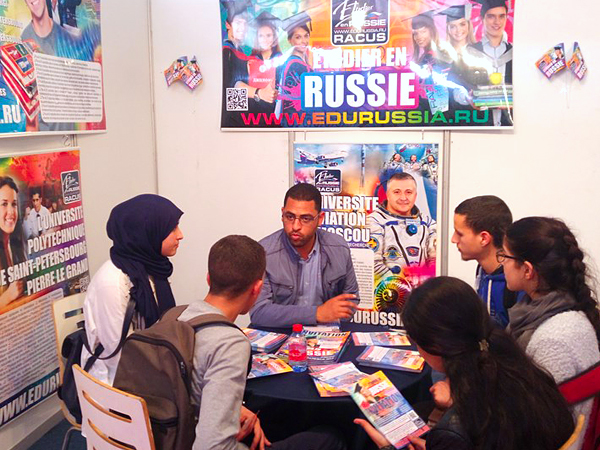 image 7 Participation de l'organisation RACUS aux salons de formation au Maroc en mois du mai 2018 (Sidi Kacem, Larache, Salé, Khemisset, Rabat), tenue des « Journees des portes ouvertes » au bureau de représentation de RACUS à Rabat