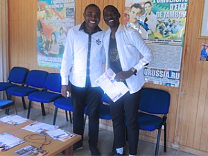 image 1 La tenue du salon specialise de formation «Etudier en Russie – 2016» par l’organisation RACUS en collaboration avec le Consulat Honoraire de Russie a Douala, Republique du Cameroun