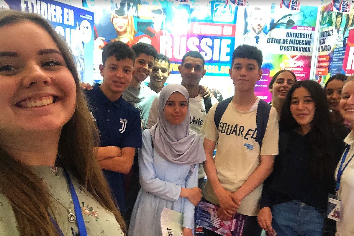 During the pandemic of 2020/2021, the number of students from Morocco in Russian state universities has significantly decreased. And this large-scale exhibition tour was like a breath of fresh air for us and for the youth of Morocco who also missed live communication.