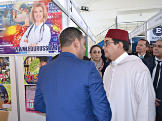 image 17 Participation de l’organisation RACUS aux salons de formation internationaux au Maroc en janvier 2018 (Rabat, Agadir, Fès, Guelmim, El Jadida, Tanger, Tétouan, Safi, Meknès, Mohammedia)