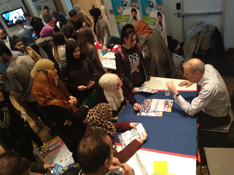 image 5 Organisation RACUS a participé au salon international de l’éducation a Sétif (Algérie)