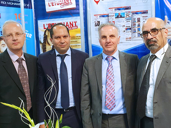 picture 6 RACUS organization participated in the international educational fair of higher education in Casablanca