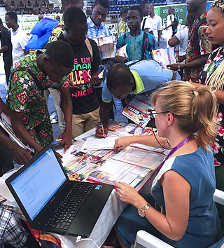 picture 2 Participation of RACUS organization in International Educational Exhibition «Benin: Higher Education-2016» in Cotonou, Republic of Benin