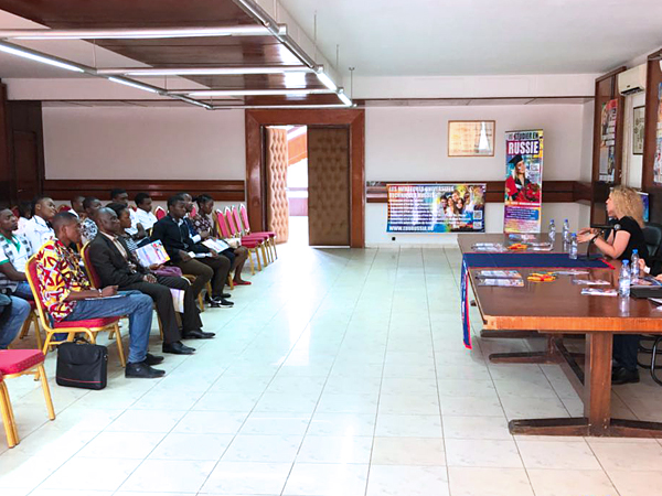 image 6 Organisation RACUS a tenu le salon de formation Étudier en Russie — 2018 à Libreville