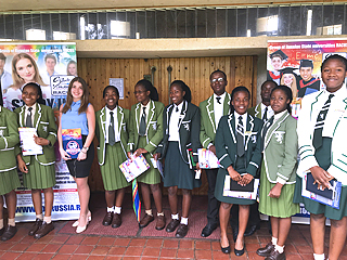 image 7 Organisation RACUS a tenu le salon d’étudiant spécialisé « Étudier en Russie — 2018 » et des séminaires dans les établissements d’enseignement à Harare et à Mutare (Zimbabwe)