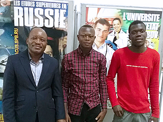 image 2 Tenue du salon spécialisé de formation « Étudier en Russie — 2017 » par l’organisation RACUS en collaboration avec le Centre russe de la science et de la culture à Brazzaville et le Consulat Honoraire de Russie à Pointe-Noire (République du Congo)