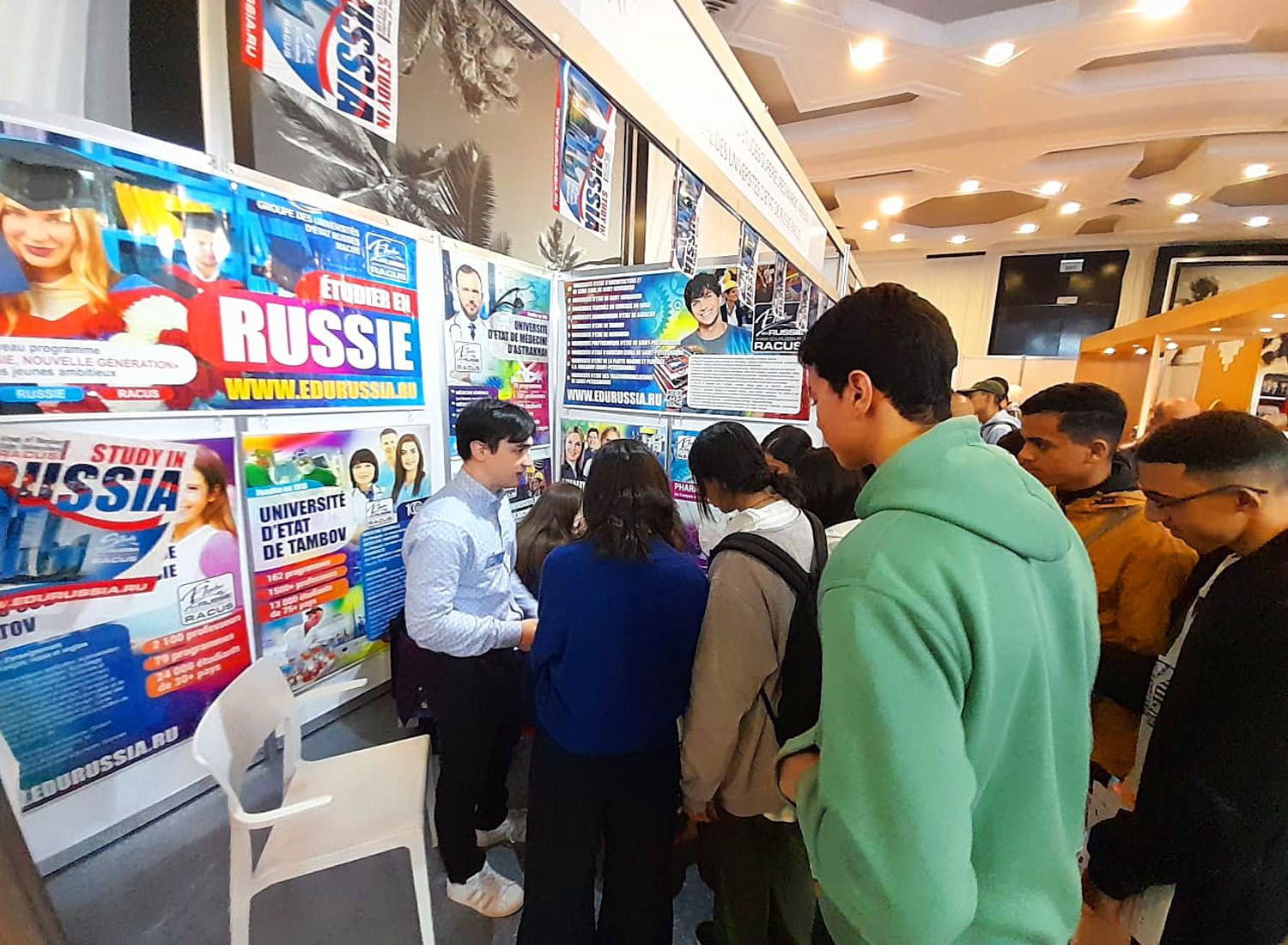  8 The Education in Russia brand is on the wave of its popularity in Morocco. New education exhibitions (Nador and Rabat)