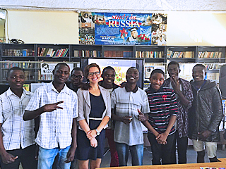 picture 1 Educational exhibition “Education in Russia – 2016” held by RACUS organization in cooperation with Russian Centre of Science and Culture in Lusaka (Zambia)