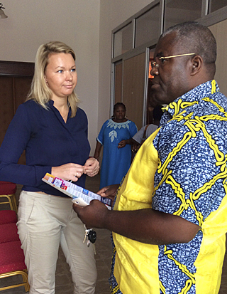 image 2 La participaton de l’organisation “RACUS” au salon international de formation CAMPUS WIDE a Libreville, Republique Gabonaise