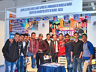 picture 10 RACUS organization participated in the international educational fairs in March 2016 in 10 cities of the Kingdom of Morocco (Casablanca, El Jadida, Tetuan, Morocco, Rabat, Beni Mellal, Tangier, Meknes, Agadir and Guelmim)