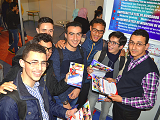 picture 7 RACUS organization participated in the international educational fairs in March 2016 in 10 cities of the Kingdom of Morocco (Casablanca, El Jadida, Tetuan, Morocco, Rabat, Beni Mellal, Tangier, Meknes, Agadir and Guelmim)