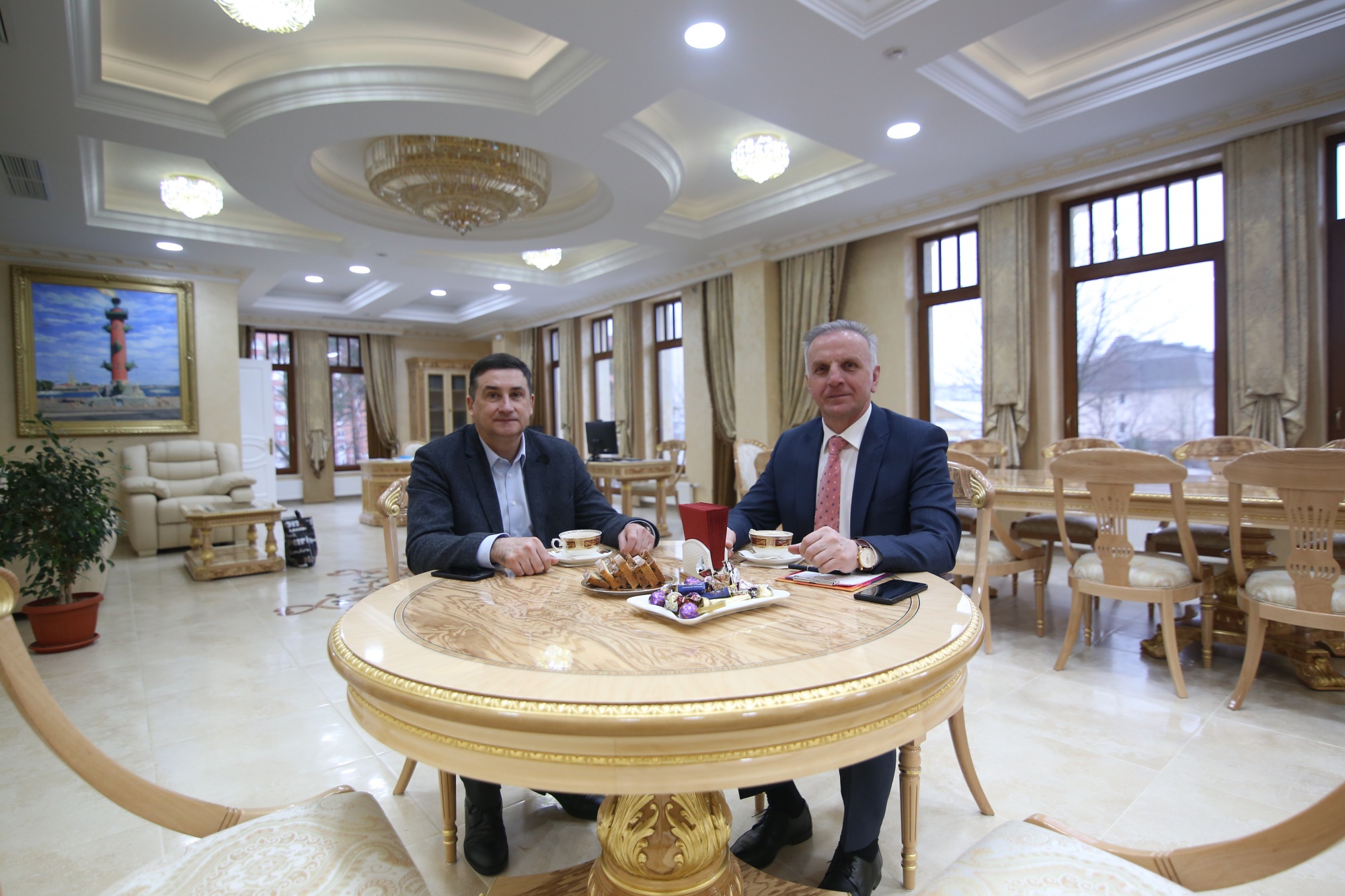 picture 1 RACUS organization General director met with the Rector of Platov South-Russian State Polytechnic University