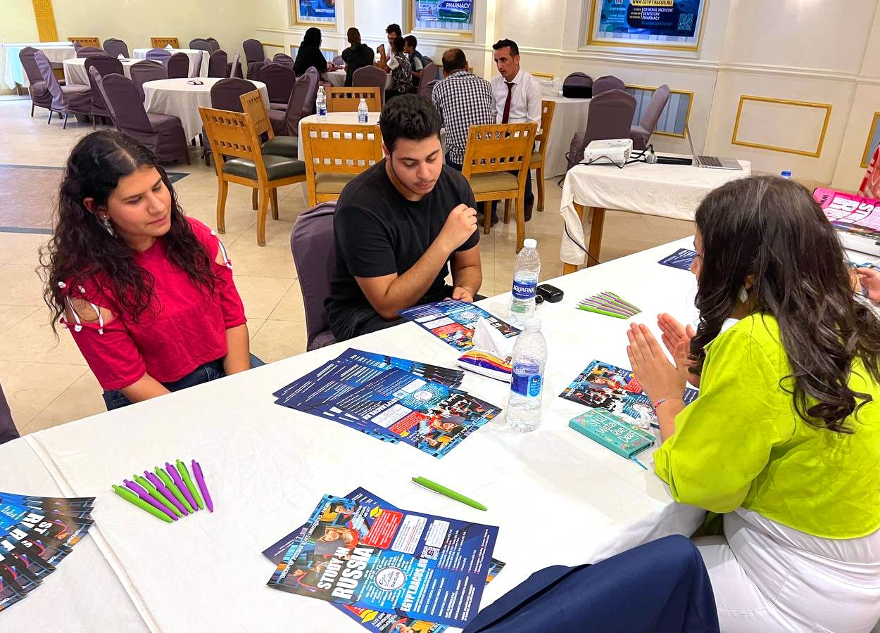 picture 7 A specialised education exhibition Higher Education in Russian Universities of the RACUS Group Recognised in Egypt took place in Minya