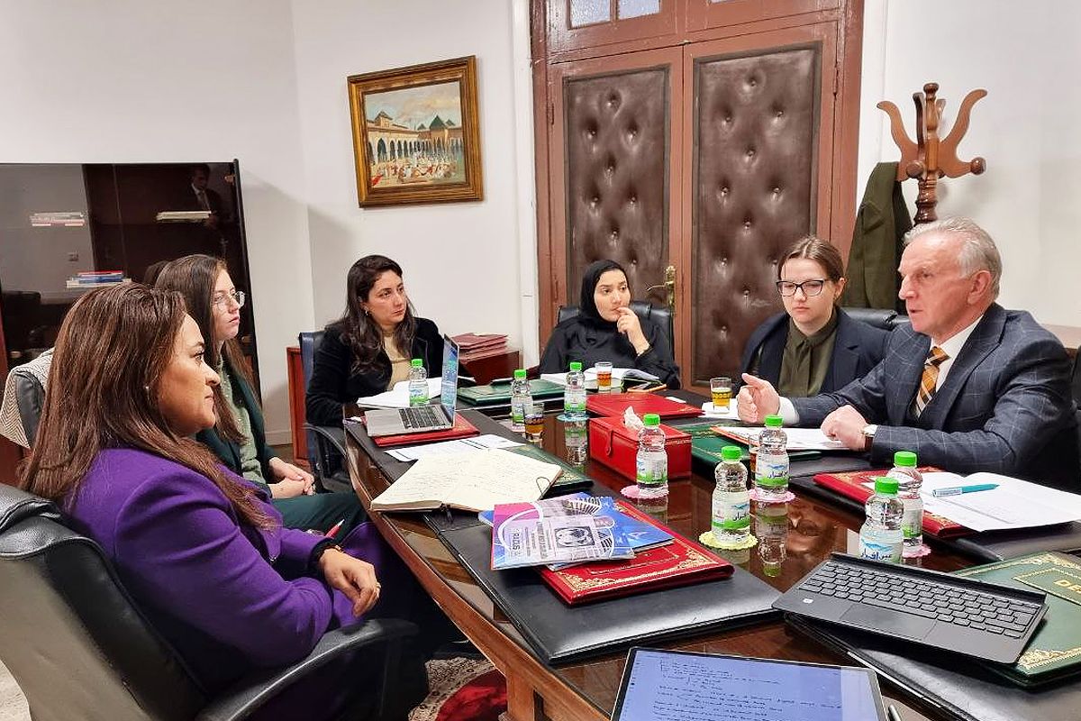 image 3 Délégation de l’organisation RACUS a rencontré des représentants du ministère de l’Enseignement Supérieur, de la Recherche Scientifique et de l’Innovation et du ministère des Affaires Étrangeres du Maroc