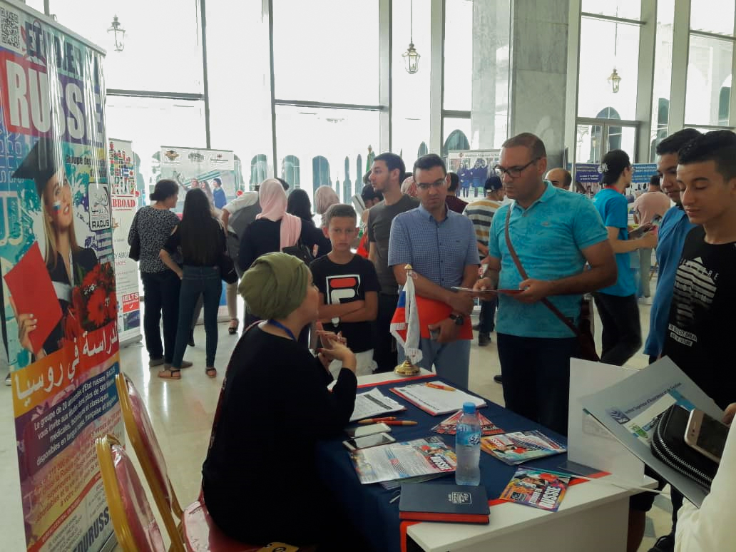 image 7 Participation de l’organisation RACUS au salon de formation international à Alger (Algérie)