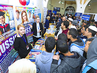 image 2 La participation de l’organisation RACUS au salon international de la formation superieure en Algerie