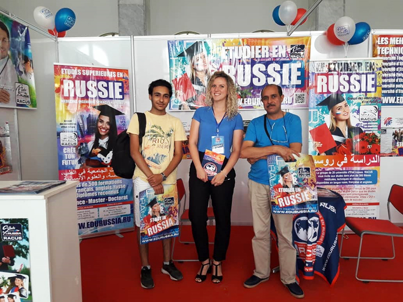 image 4 Organisation RACUS a organisé le salon de formation « Étudier en Russie — 2019 »  et a participé aux salons de formation internationaux en Algérie