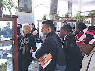 image 1 Organisation RACUS avec l’Université d’État d’agronomie de Saratov ont tenu le seminaire et la visite de l’Université d’État de medecine de Saratov pour les étudiants étrangers de la Faculté préparatoire