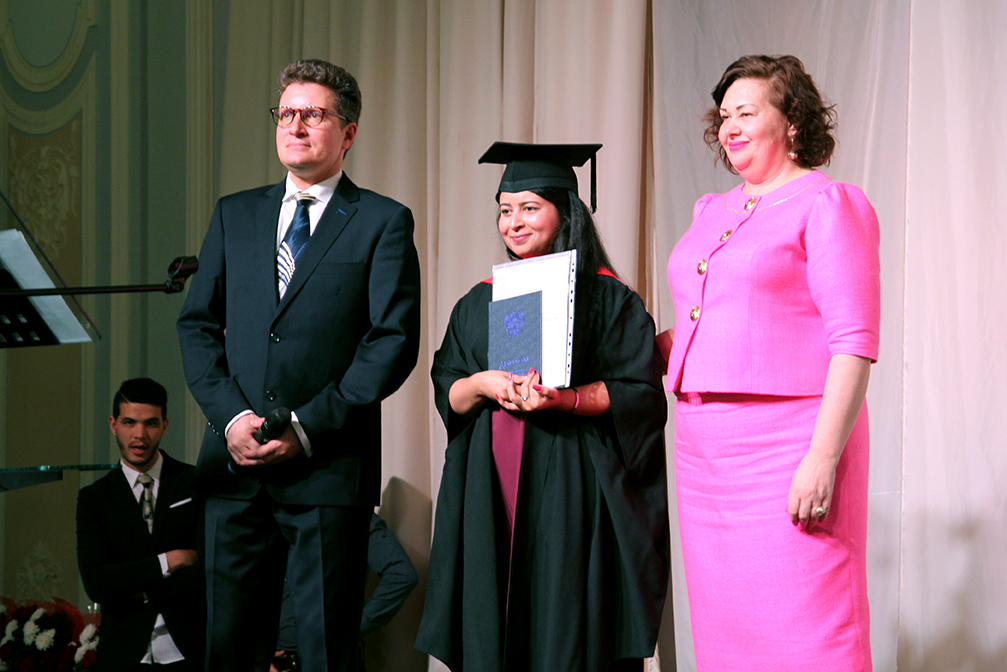 image 5 Cérémonie solennelle de remise des diplômes aux étudiants étrangers de l’Université d’État de chimie et de pharmacie de Saint-Pétersbourg