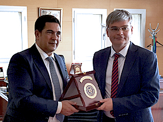 image 2 La signature de l’Accord de Cooperation entre l’Universite Federale du Caucase du Nord et l’Universite Mohammed V de Rabat (Royaume du Maroc) avec le soutien de l’organisation « RACUS » et la representation de Rossotrudnitchestvo au Maroc