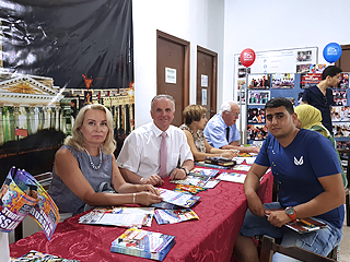 image 7 Les 20–21 juillet 2017 le groupe des universités d’État russes RACUS en collaboration avec l’Ambassade de la Russie en Tunisie et le Centre Russe de la Science et de la Culture a Tunis a tenu le salon de formation « Étudier en Russie — 2017 »